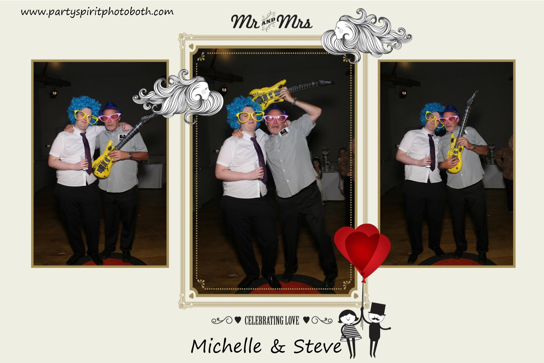 Michelle & Steve Wedding | View more photos from the event at gallery.partyspiritphotobooth.com/u/PartySpiritPhotoBooth/Michelle-Steve-Wedding